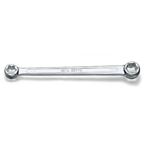 Beta 6X8 Double-ended straight wrench for Torx head screws 000950306